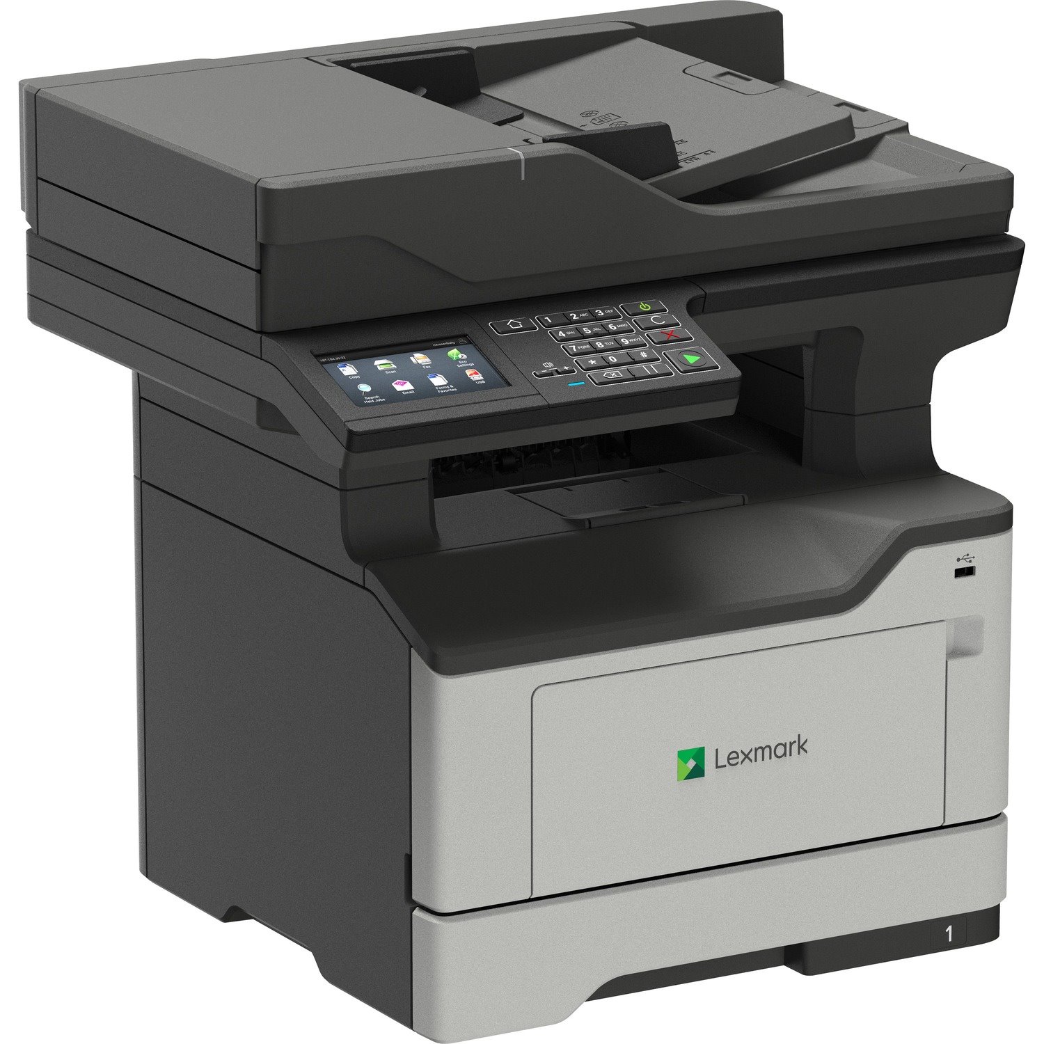 Lexmark MX521de Laser Multifunction Printer - Monochrome