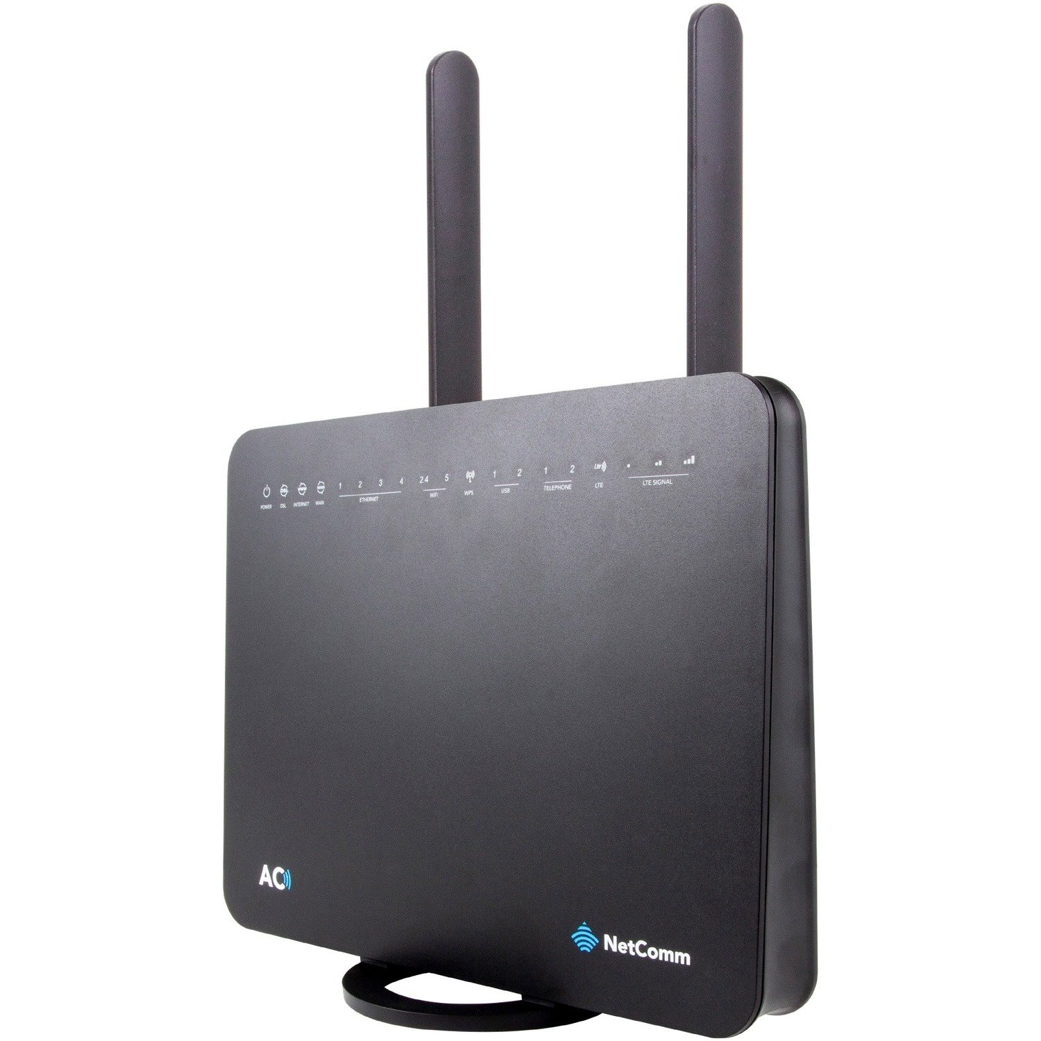 Netcomm IEEE 802.11ac Ethernet, Cellular, ADSL, VDSL Modem/Wireless Router