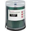 DataLocker EncryptDisc CD-R 100 Pack Self-Encrypting Optical Media