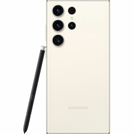 Samsung Galaxy S23 Ultra 256 GB Smartphone - 6.8" Dynamic AMOLED QHD+ 3088 x 1440 - Octa-core (Cortex X3Single-core (1 Core) 3.36 GHz + Cortex A715 Dual-core (2 Core) 2.80 GHz + Cortex A710 Dual-core (2 Core) 2.80 GHz) - 8 GB RAM - Android 13 - 5G - Cream