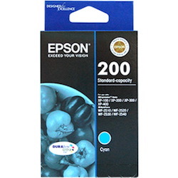 Epson DURABrite Ultra 200 Original Inkjet Ink Cartridge - Cyan - 1 Pack