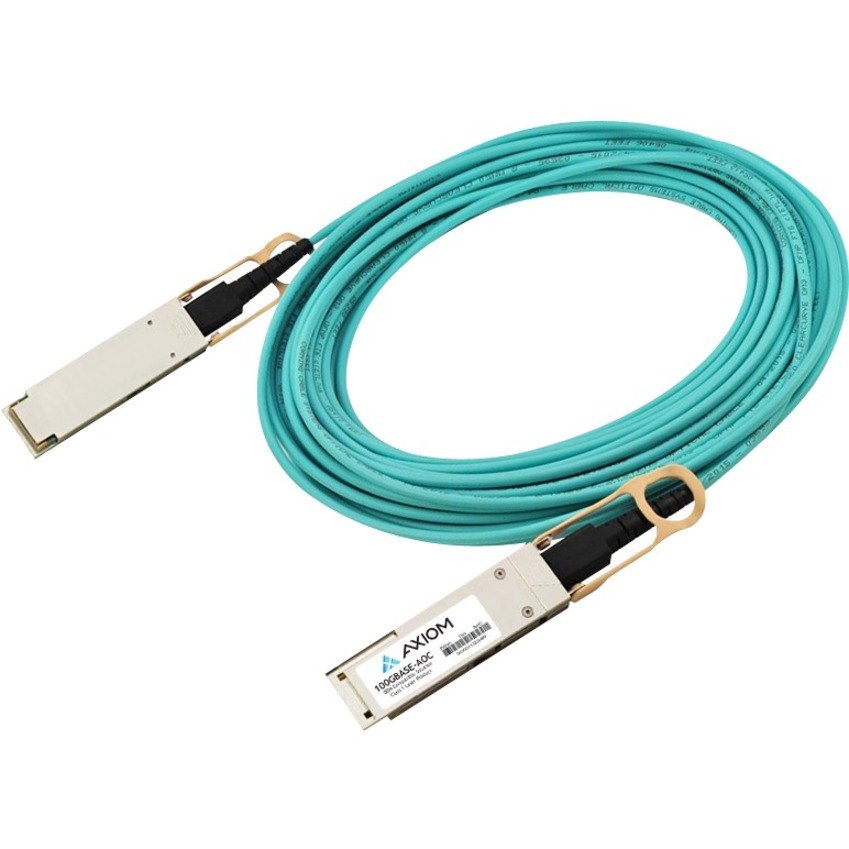 Axiom 100GBASE-AOC QSFP28 Active Optical Cable Juniper Compatible 7m