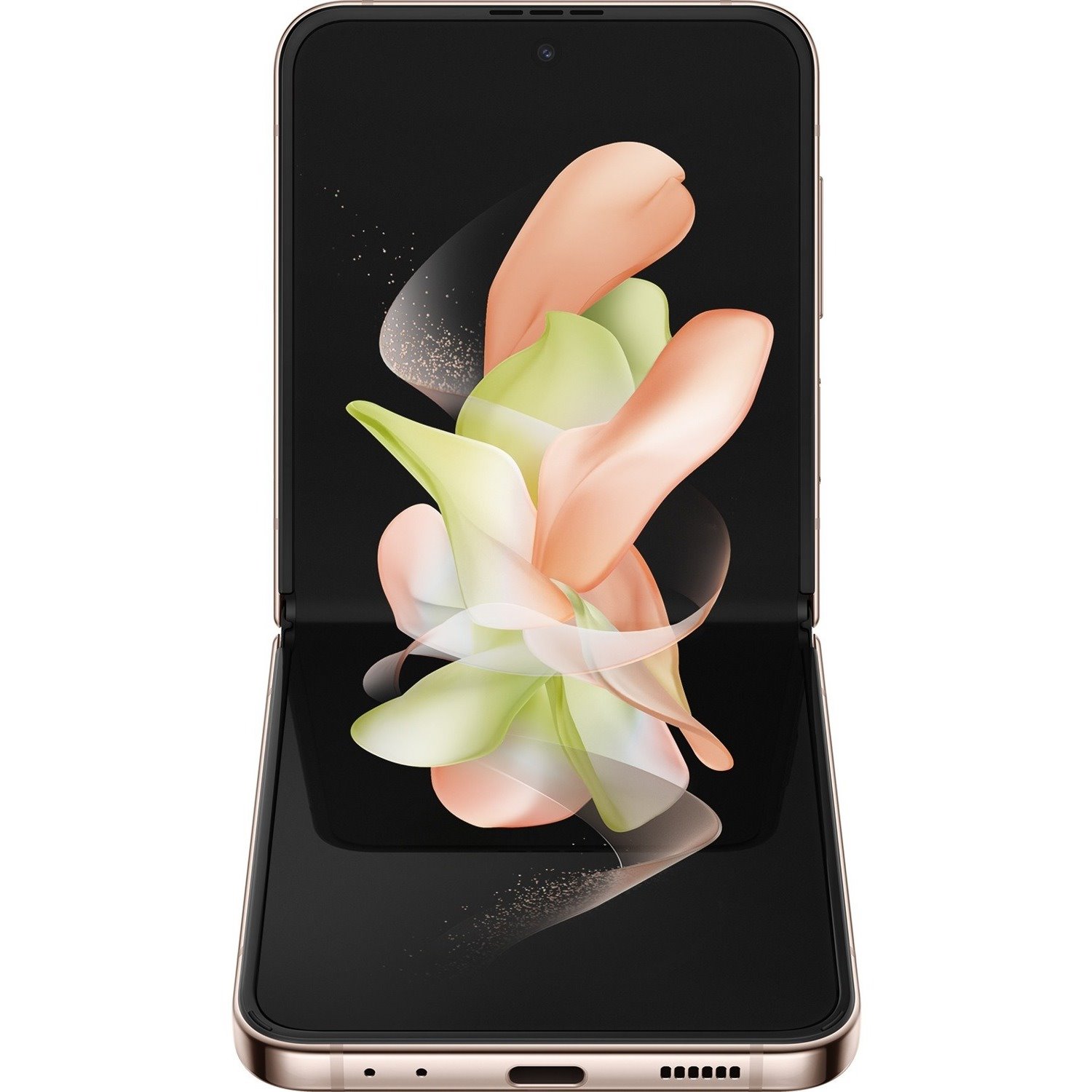 Samsung Galaxy Z Flip4 512 GB Smartphone - 6.7" Flexible Folding Screen Dynamic AMOLED Full HD Plus 2640 x 1080 - Octa-core (Cortex X2Single-core (1 Core) 3.18 GHz + Cortex A710 Triple-core (3 Core) 2.70 GHz + Cortex A510 Quad-core (4 Core) 2 GHz) - 8 GB RAM - Android 12 - 5G - Pink Gold