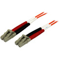 StarTech.com 3m Fiber Optic Cable - Multimode Duplex 50/125 - OFNP Plenum - LC/LC - OM2 - LC to LC Fiber Patch Cable