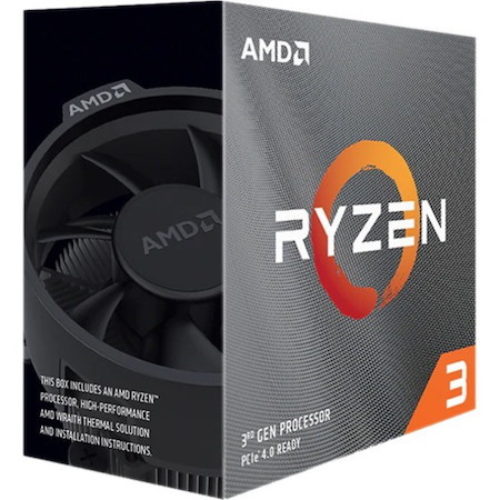 AMD Ryzen 3 (3rd Gen) 3100 Quad-core (4 Core) 3.60 GHz Processor - Retail Pack