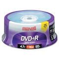 Maxell DVD Recordable Media - DVD+R - 16x - 4.70 GB - 25 Pack Spindle