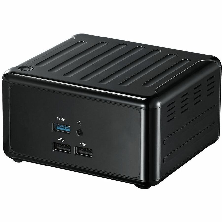 ASRock 4X4 BOX-V1000M Barebone System - Mini PC - AMD Ryzen Embedded V1605B 2 GHz Quad-core (4 Core)