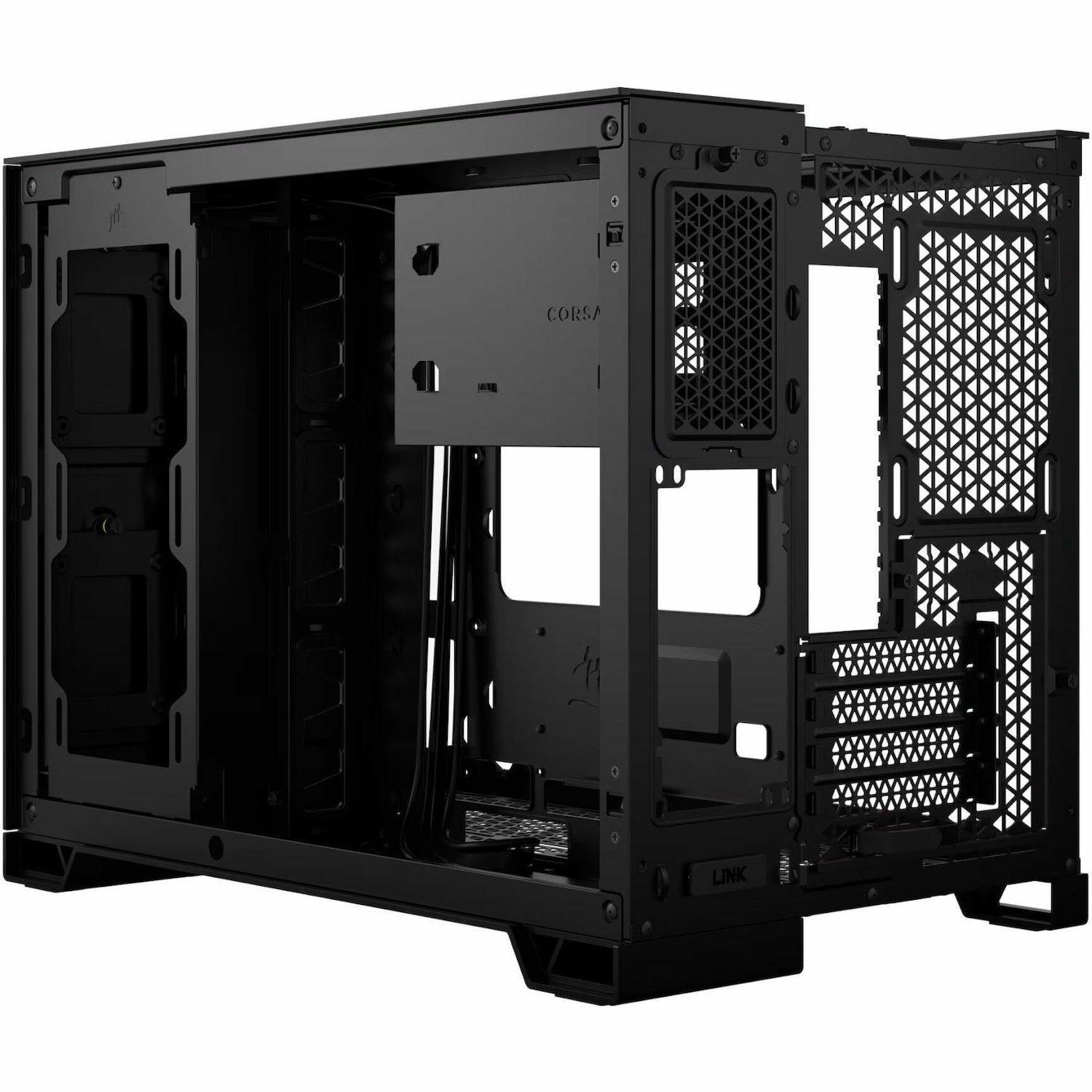 Corsair 2500X Mid-Tower Dual Chamber PC Case - Black