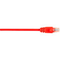 Black Box CAT5e Value Line Patch Cable, Stranded, Red, 15-ft. (4.5-m), 5-Pack