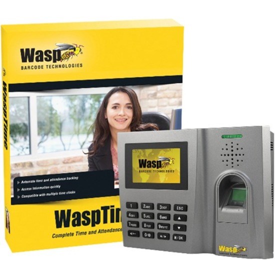 Wasp WaspTime Standard Biometric Time and Attendance System