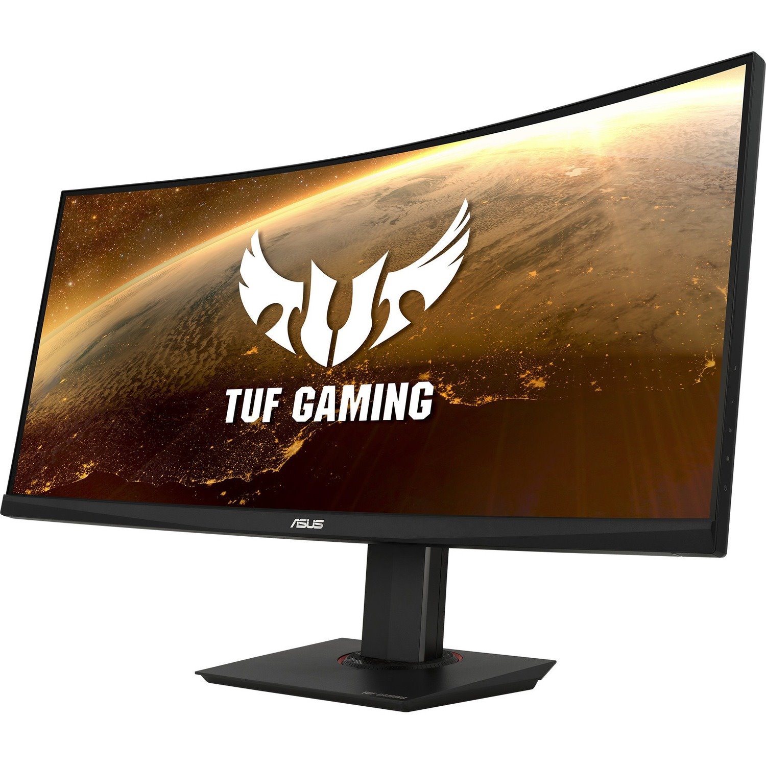 TUF VG35VQ 88.9 cm (35") WQHD Curved Screen LED Gaming LCD Monitor - 21:9 - Black