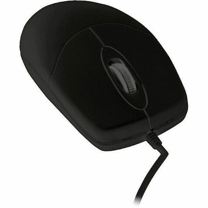 Active Key Mouse - USB Type A - Optical - 2 Button(s) - Black