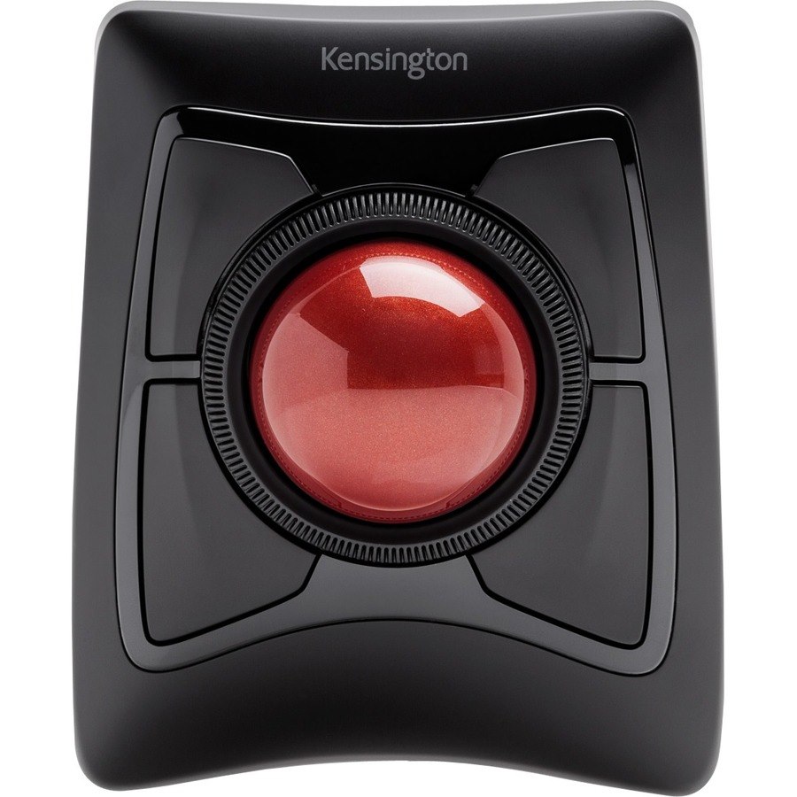 Kensington Expert Mouse Trackball - Bluetooth/Radio Frequency - USB - Optical - Black