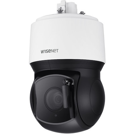 Wisenet XNP-8300RW 6 Megapixel Outdoor Network Camera - Color, Monochrome - Dome - White, Black