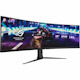 Asus ROG Strix XG49VQ 49" Class 4K Curved Screen Gaming LCD Monitor - 32:9 - Black