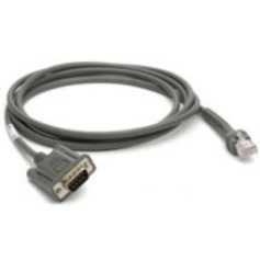 Zebra 2.13 m DB-9/RJ-45 Network/Data Transfer Cable for Network Device - 1