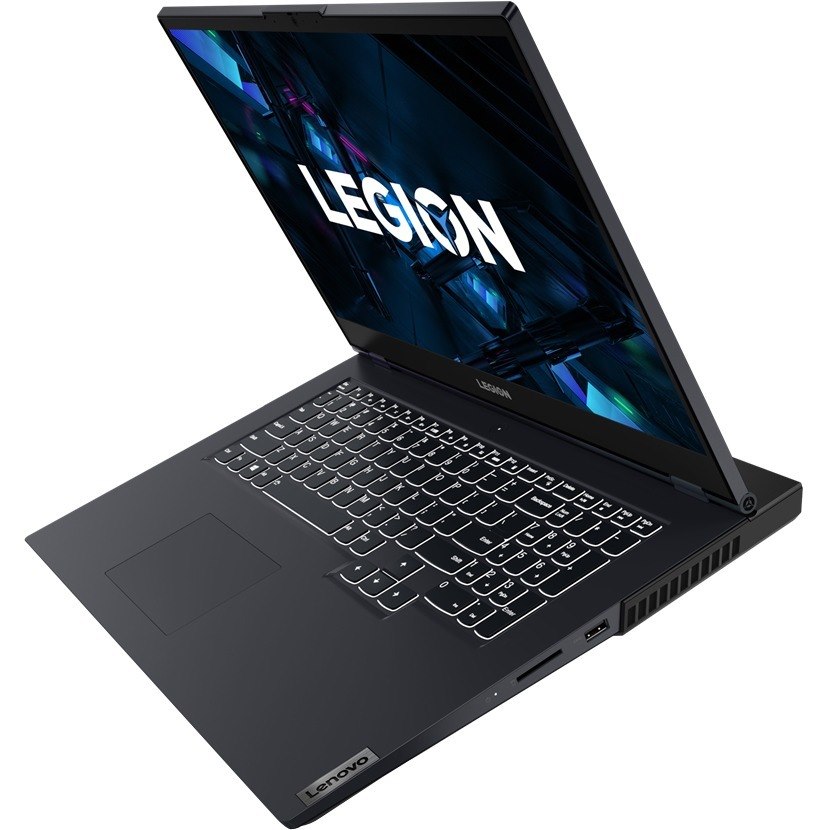 Lenovo Legion 5 17ITH6 82JN0021US 17.3" Gaming Notebook - Full HD - 1920 x 1080 - Intel Core i7 11th Gen i7-11800H Octa-core (8 Core) 2.30 GHz - 16 GB Total RAM - 1 TB SSD - Phantom Blue, Shadow Black