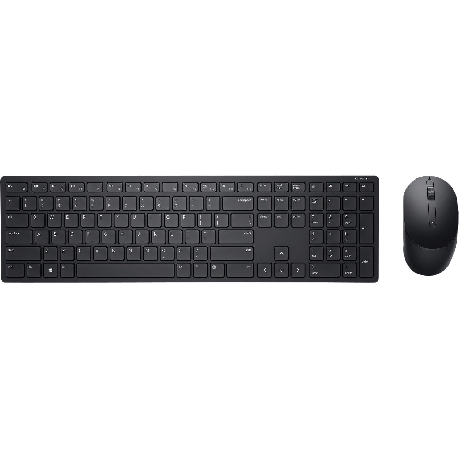 Dell Pro KM5221W Keyboard & Mouse - QWERTY - English (UK)