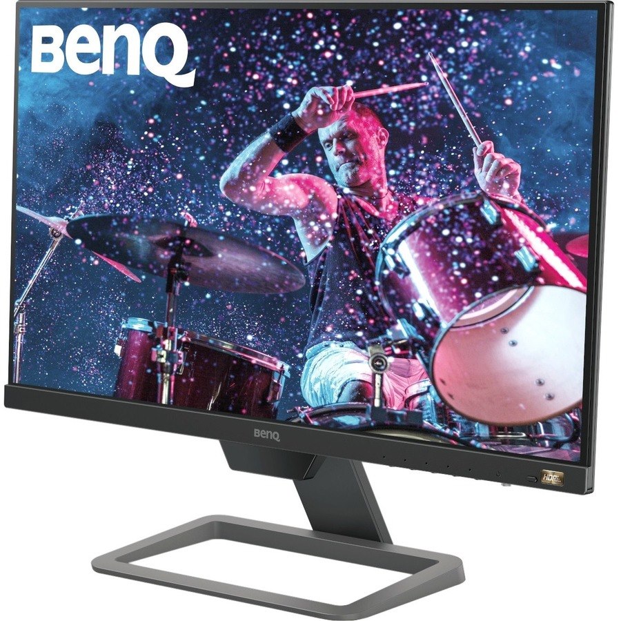 BenQ Entertainment EW2480 60.5 cm (23.8") Full HD LED LCD Monitor - 16:9 - Black, Metallic Grey