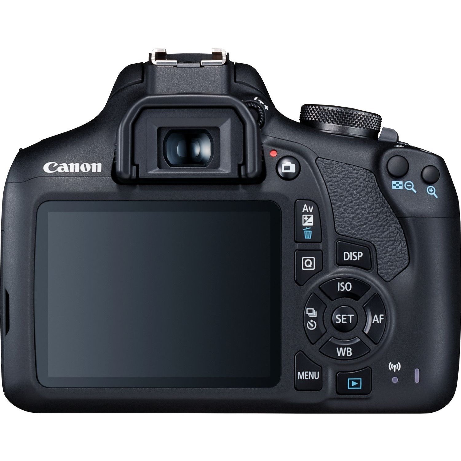 Canon EOS 2000D 24.1 Megapixel Digital SLR Camera with Lens - 18 mm - 55 mm - Black