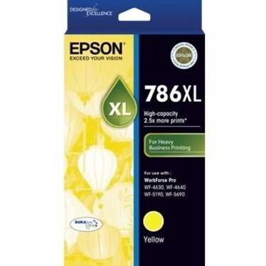 Epson DURABrite Ultra 786XL Original High Yield Inkjet Ink Cartridge - Yellow Pack