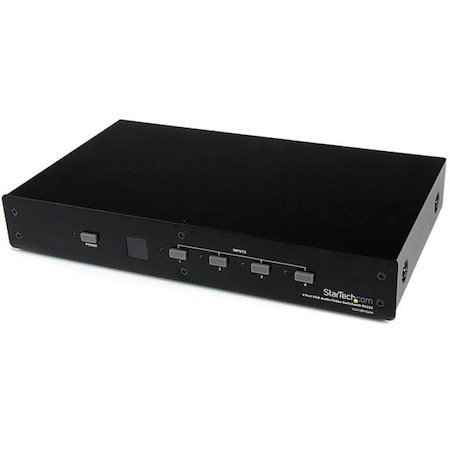 StarTech.com 4 Port VGA Video Audio Switch with RS232 control