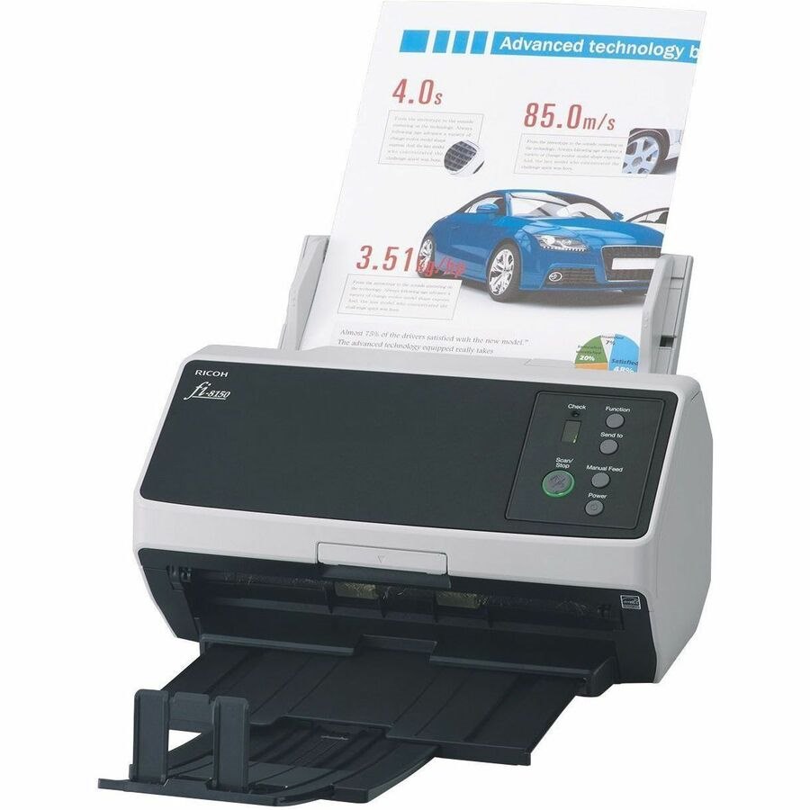 Ricoh fi-8150 ADF/Manual Feed Scanner - 600 dpi Optical