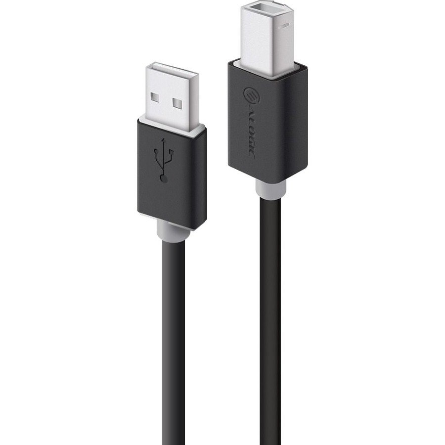 Alogic USB 2.0 Type A to Type B Cable - Male to Male