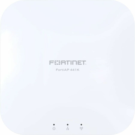 Fortinet FortiAP 441K Tri Band IEEE 802.11a/b/g/n/ac/ax/h/i/k/r/v/e/be/j 21.32 Gbit/s Wireless Access Point - Indoor