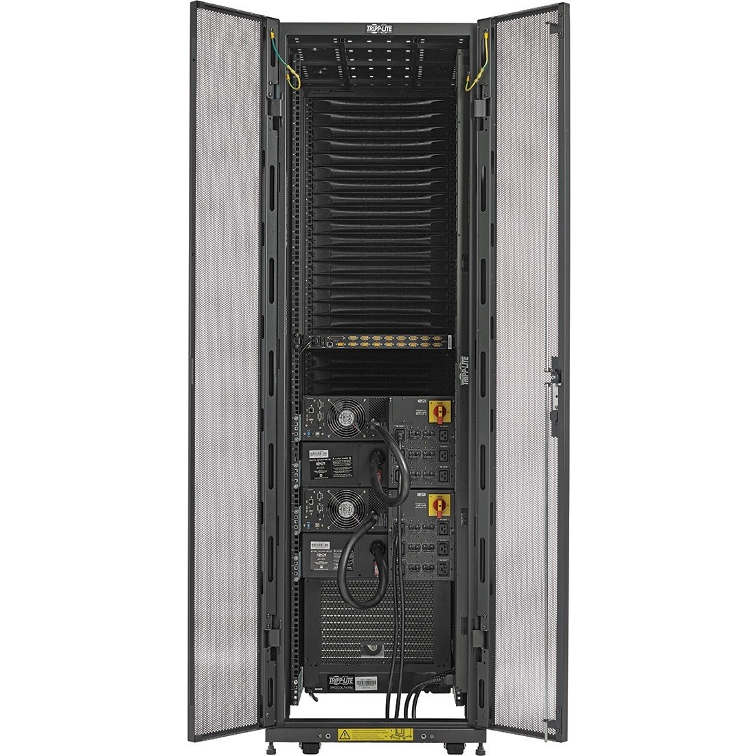 Tripp Lite by Eaton EdgeReady&trade; Micro Data Center - 38U, 6 kVA UPS, Network Management and PDU, 208/240V Kit