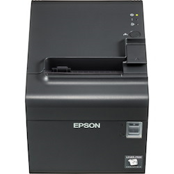 Epson TM-L90LF (681) Desktop Direct Thermal Printer - Monochrome - Wall Mount - Label Print - Fast Ethernet - USB - USB Host - Dark Grey