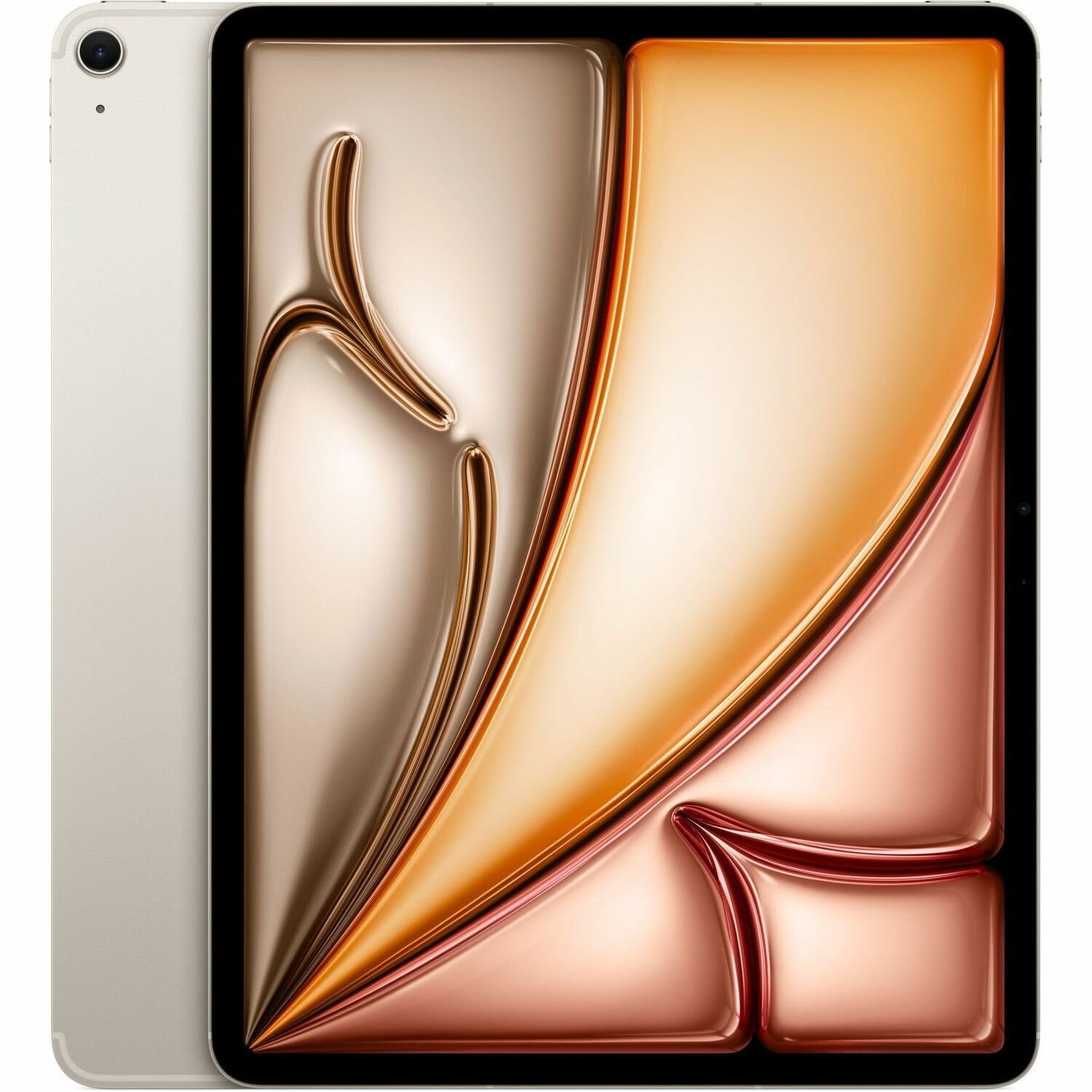 Apple iPad Air (6th Generation) A2903 Tablet - 13" - Apple M2 - 8 GB - 256 GB Storage - 5G - Starlight