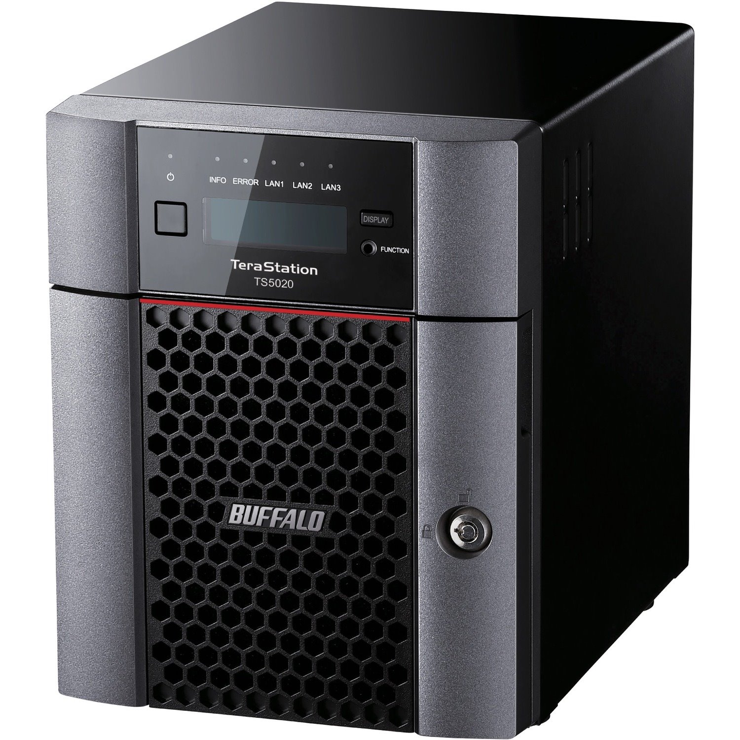 BUFFALO TeraStation 5420 4-Bay 16TB (2x8TB) Business Desktop NAS Storage Hard Drives Included