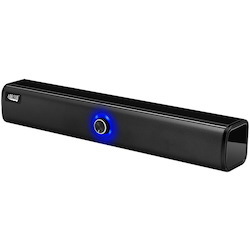 Adesso Xtream S6 2.0 Portable Bluetooth Sound Bar Speaker - 20 W RMS - Black