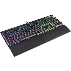 Corsair K70 RGB MK.2 Keyboard - Cable Connectivity - USB 2.0 Type A Interface - Black