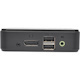 Tripp Lite by Eaton 2-Port DisplayPort KVM Switch 4K 60 Hz with Audio, Cables and USB Peripheral Sharing