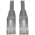 Eaton Tripp Lite Series Cat6 Gigabit Snagless Molded (UTP) Ethernet Cable (RJ45 M/M), PoE, Gray, 35 ft. (10.67 m)