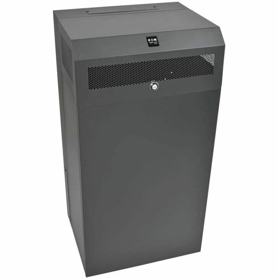 Eaton Tripp Lite Series SmartRack 12U Low-Profile Vertical-Mount Wall-Mount Small Server Rack Enclosure