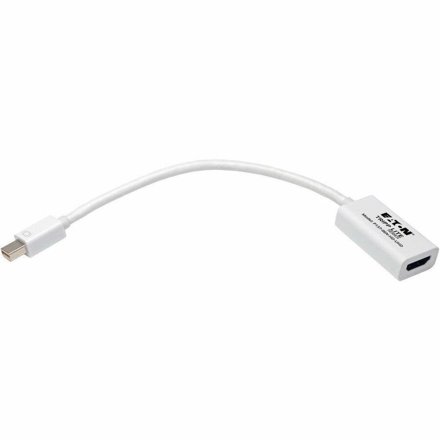 Eaton Tripp Lite Series Keyspan Mini DisplayPort to HDMI Active Adapter Video Converter (M/F) - 4K, DP1.2, 6 in.