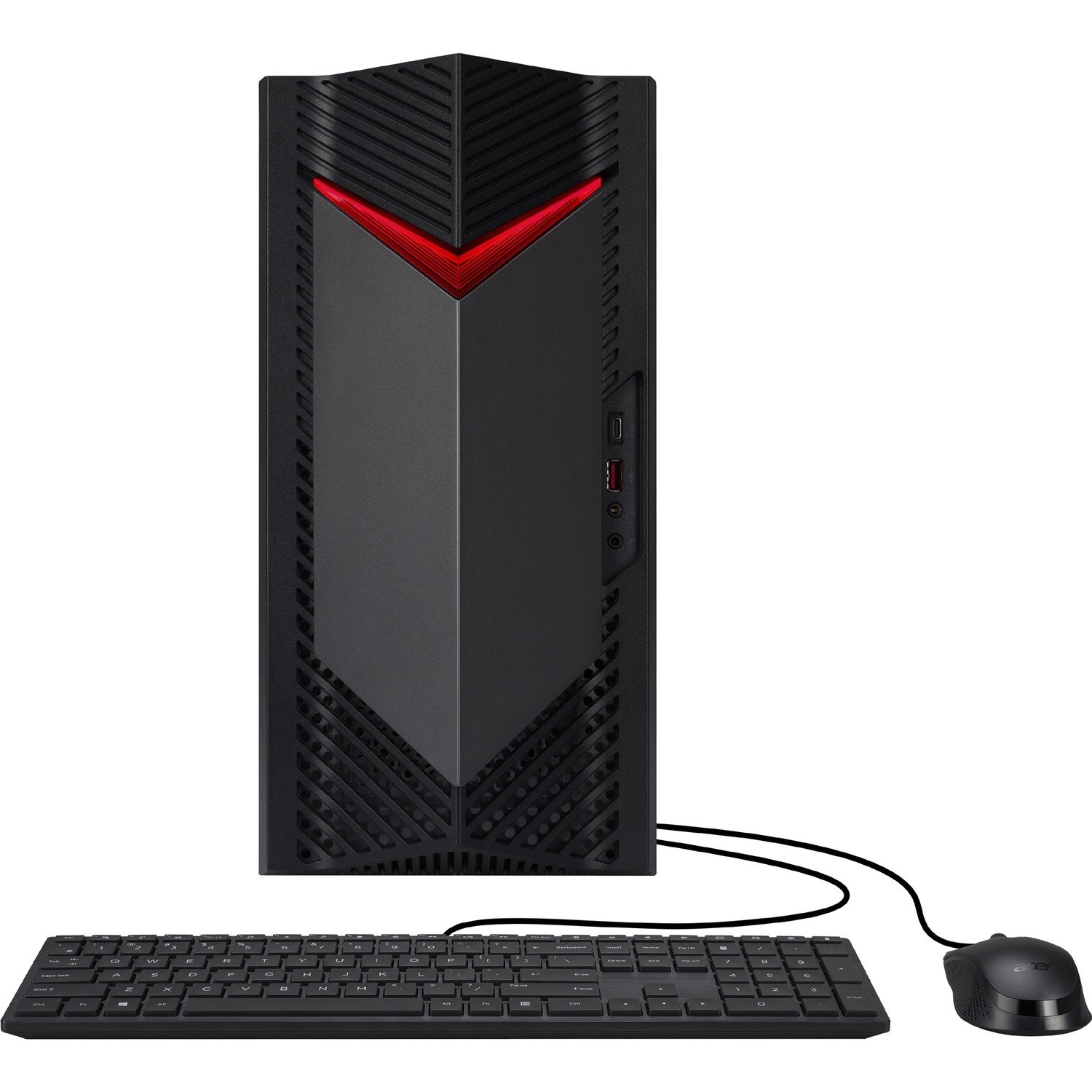 Acer Nitro N50-650 N50-650-UR12 Gaming Desktop Computer - Intel Core i5 13th Gen i5-13400F - 16 GB - 1 TB HDD - 1 TB SSD