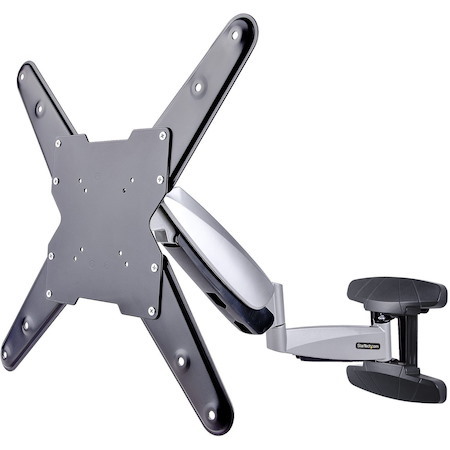 StarTech.com Wall Mount for TV - Black, Silver