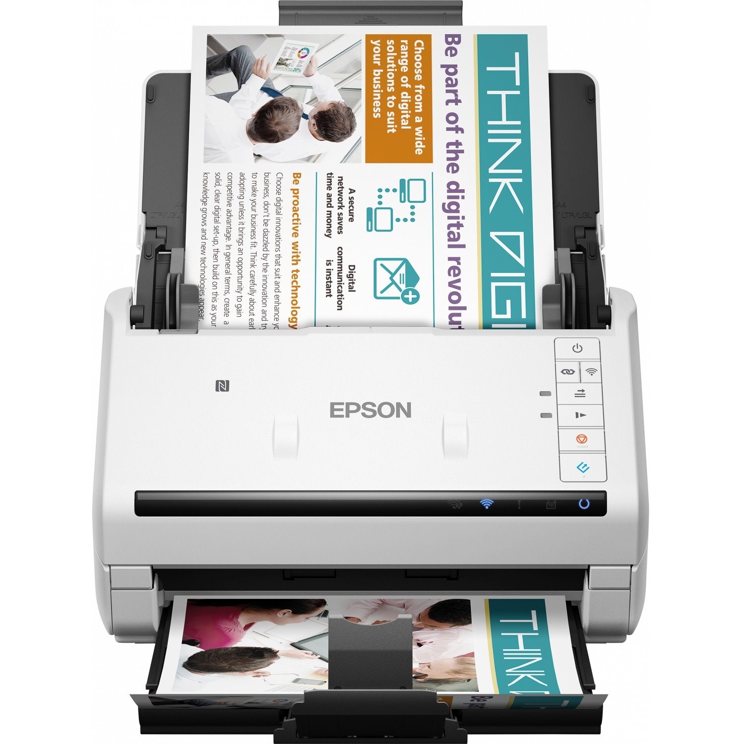 Epson WorkForce DS-570W Sheetfed Scanner - 600 dpi Optical