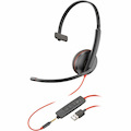 Poly Blackwire 3215 Monaural USB-A Headset TAA (Bulk Qty.50)