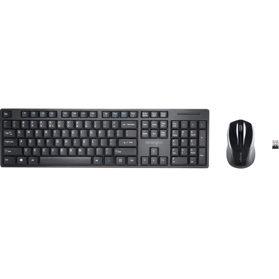 Kensington Pro Fit Keyboard & Mouse - QWERTY - Spanish - 1 Pack