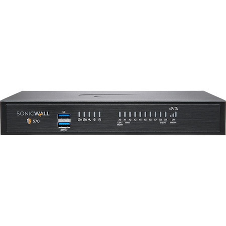 SonicWall TZ570 Network Security/Firewall Appliance - 1 Year TotalSecure Essential Edition - TAA Compliant