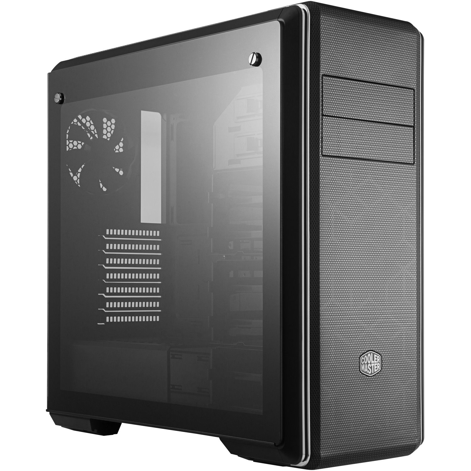 Cooler Master MasterBox MCB-CM694-KG5N-S00 Computer Case - Mini ITX, Micro ATX, ATX, EATX Motherboard Supported - Mid-tower - Steel, Plastic, Tempered Glass, Mesh - Black