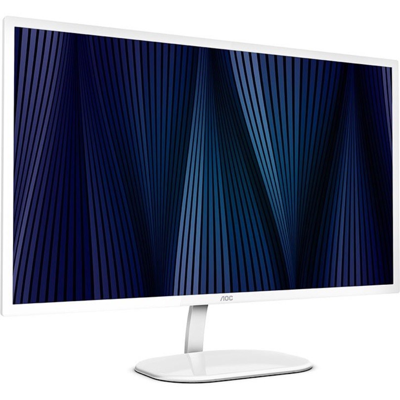 AOC Q32V3S/WS 80 cm (31.5") WQHD LED LCD Monitor - 16:9 - White, Silver