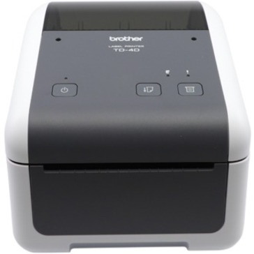Brother TD-4420DN Desktop Direct Thermal Printer - Monochrome - Label Print - USB - Serial