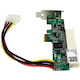 StarTech.com PCI Express to PCI Adapter Card - PCIe to PCI Converter Adapter with Low Profile / Half-Height Bracket