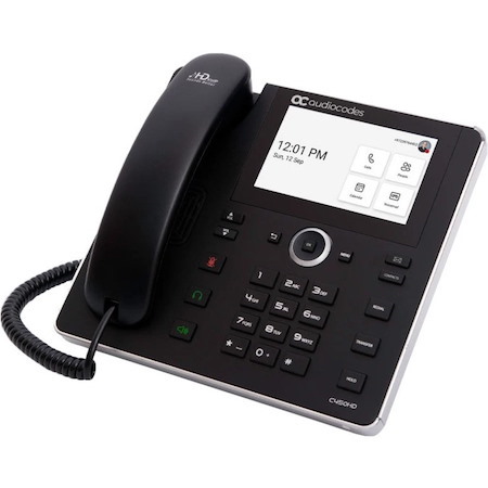 AudioCodes C450HD IP Phone - Corded - Corded - Wi-Fi, Bluetooth - Wall Mountable